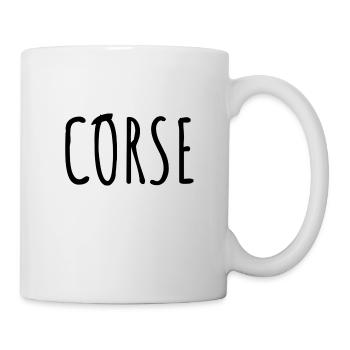 CORSE Beret - Mug blanc - blanc - Droite