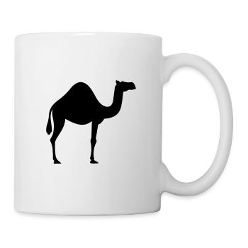 Kamel - Tasse - Weiß - Rechts