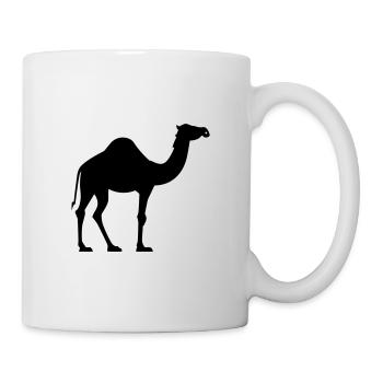 Kamel - Tasse - Weiß - Rechts
