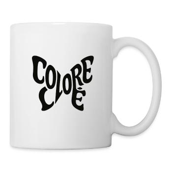 Butterfly silhouette Modern design - Mug - white - Right