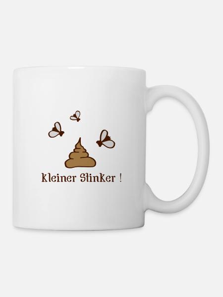 kleiner Stinker - Tasse - Weiß