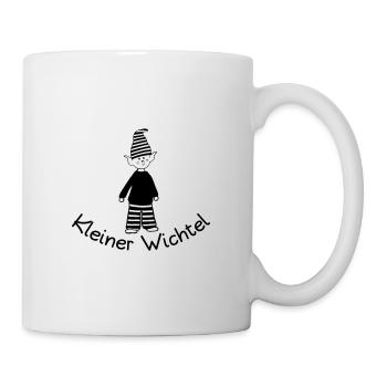 Kleiner Wichtel - Tasse - Weiß - Rechts