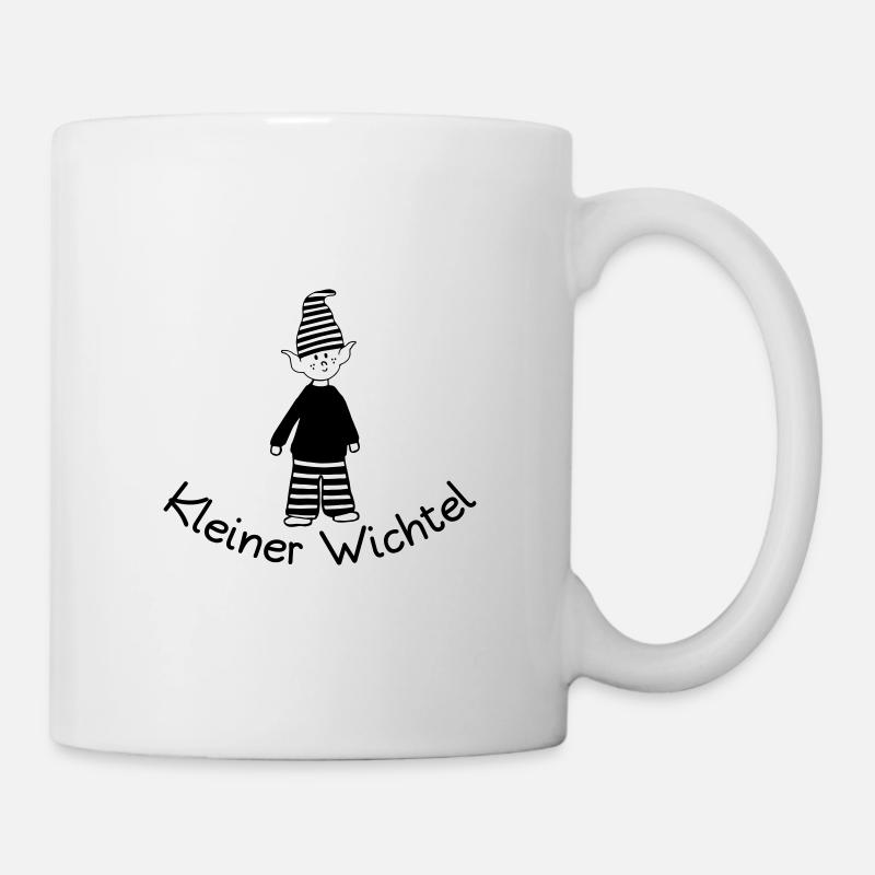 Kleiner Wichtel - Tasse - Weiß