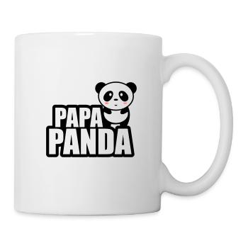papa panda - papa gift - Mug - white - Right