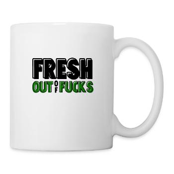 FUCK THIS SHIT Funny Sarcasm T-Shirt - Mug - white - Right