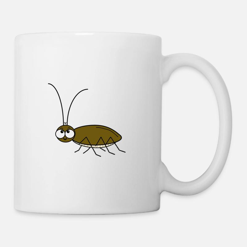 Schabe - Tasse - Weiß