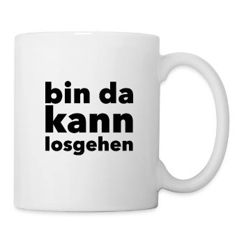 I'm there can start - for unpunctual people - Mug - white - Right