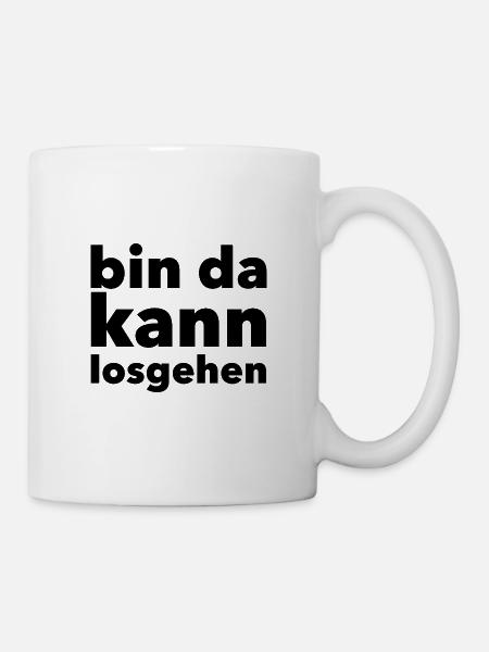 I'm there can start - for unpunctual people - Mug - white