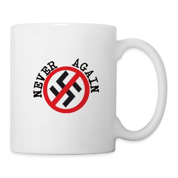 Nie wieder - Tasse - Weiß - Rechts