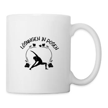 Yoga - Tasse - Weiß - Rechts