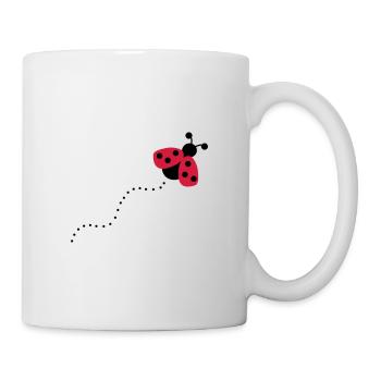 2541614 12868760 Marienkaefer - Tasse - Weiß - Rechts