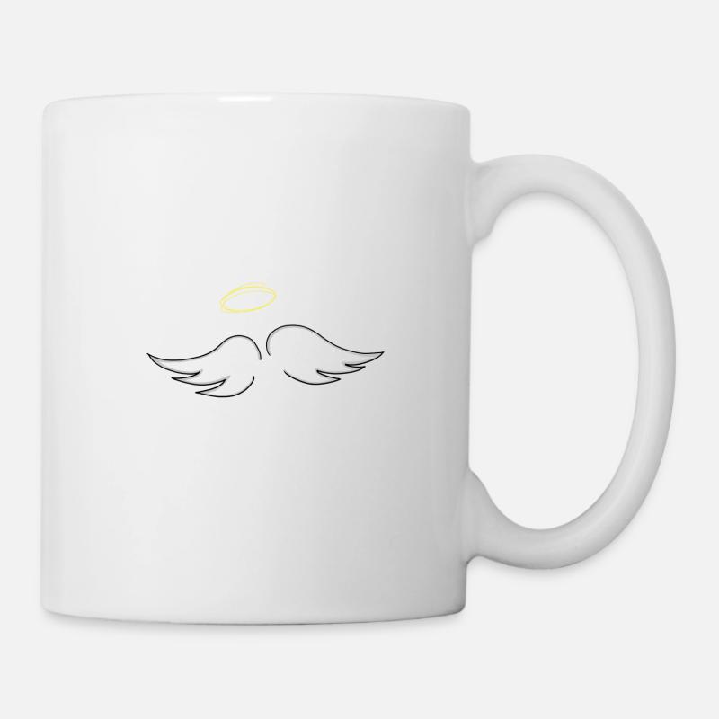 Auréole d'ange - Mug blanc - blanc