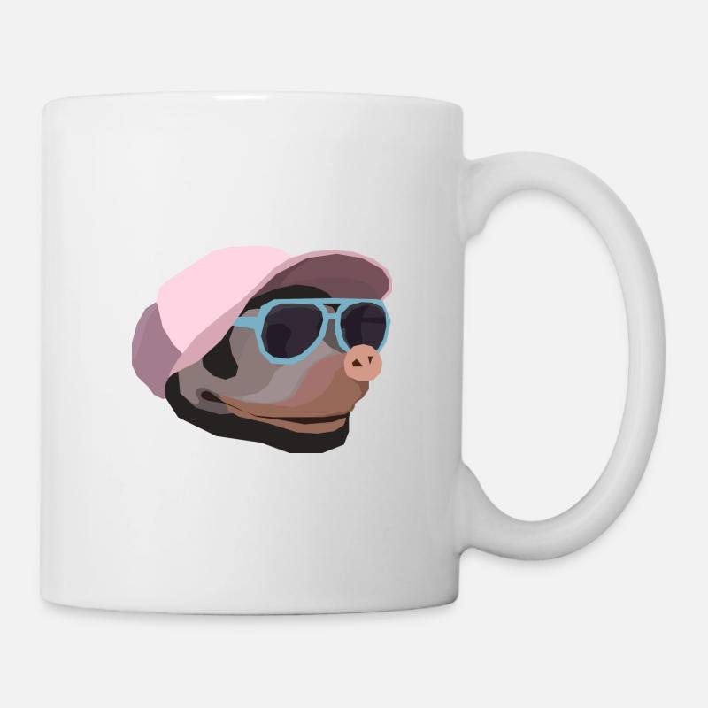 Schnelles Muffle - Tasse - Weiß
