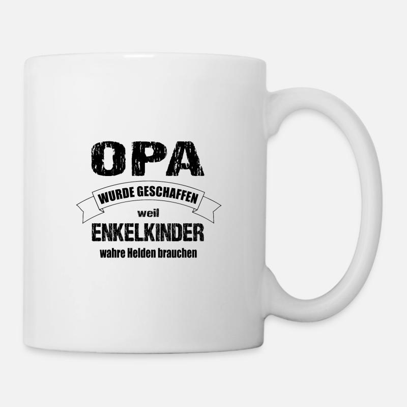 Opa - Tasse - Weiß