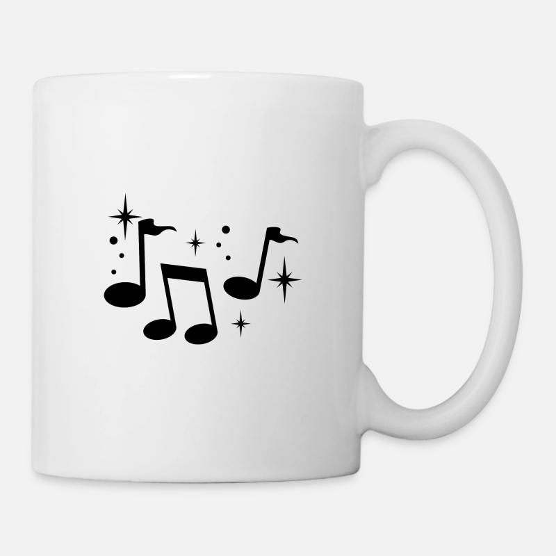 Music score - Mug - white