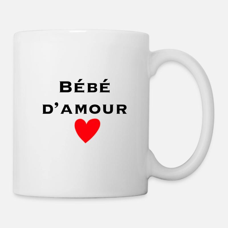 Bébé d’amour - Mug blanc - blanc