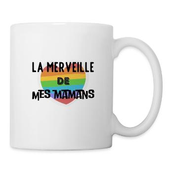 La merveille de mes mamans - Mug blanc - blanc - Droite