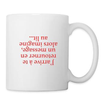 Turning Yourself Back - Mug - white - Right