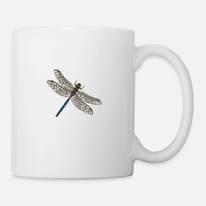 Dragonfly - Tasse - Weiß