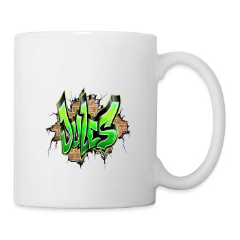 Jules Graffiti Green - Mug - white - Right