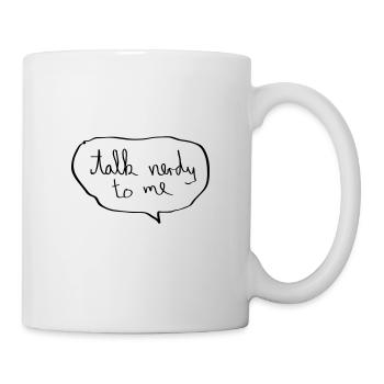 Talk Nerdy To Me - Mug - white - Right