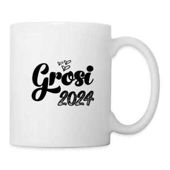 Grosi 2024 Hallo Oma Schweiz Schweizer Oma - Tasse - Weiß - Rechts