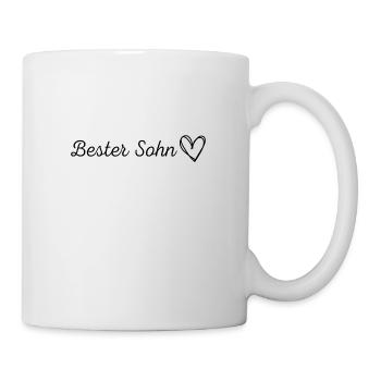 Bester Sohn Design - Tasse - Weiß - Rechts