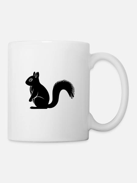 écureuil - Mug blanc - blanc