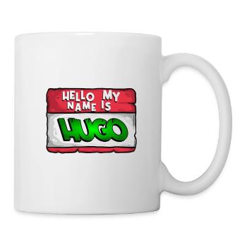 Prénom Ugo - Mug blanc - blanc - Droite