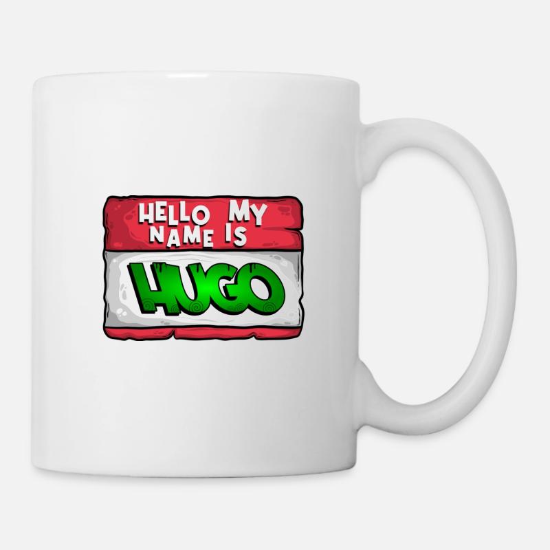Vorname Ugo - Tasse - Weiß