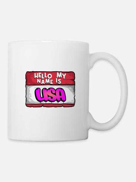 First Name Lisa - Mug - white