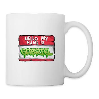 First Name Gabriel - Mug - white - Right