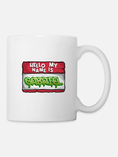 Vorname Gabriel - Tasse - Weiß
