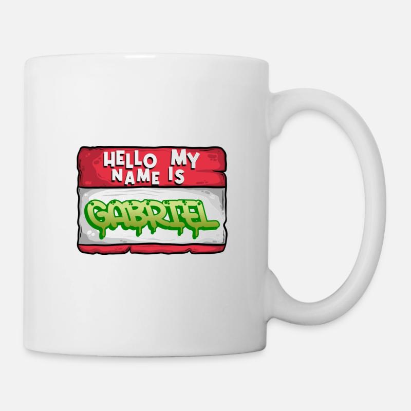 First Name Gabriel - Mug - white