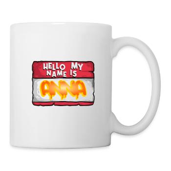Vorname Anna - Tasse - Weiß - Rechts