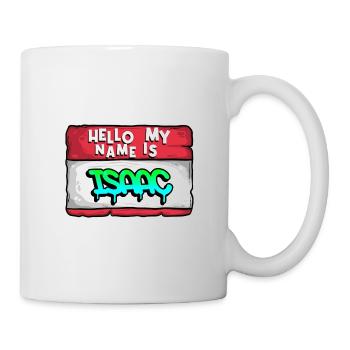First Name Isaac - Mug - white - Right