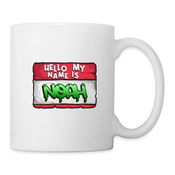 First Name Noah - Mug - white - Right