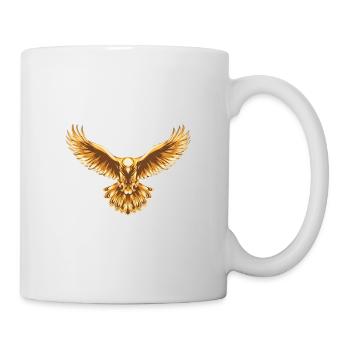 Golden Eagle Wing Emblem - Mug - white - Right