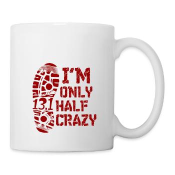 Empreinte Semi Marathon - Design Premium - Mug blanc - blanc - Droite