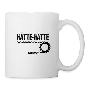 Hätte Hätte Fahrradkette - Tasse - Weiß - Rechts