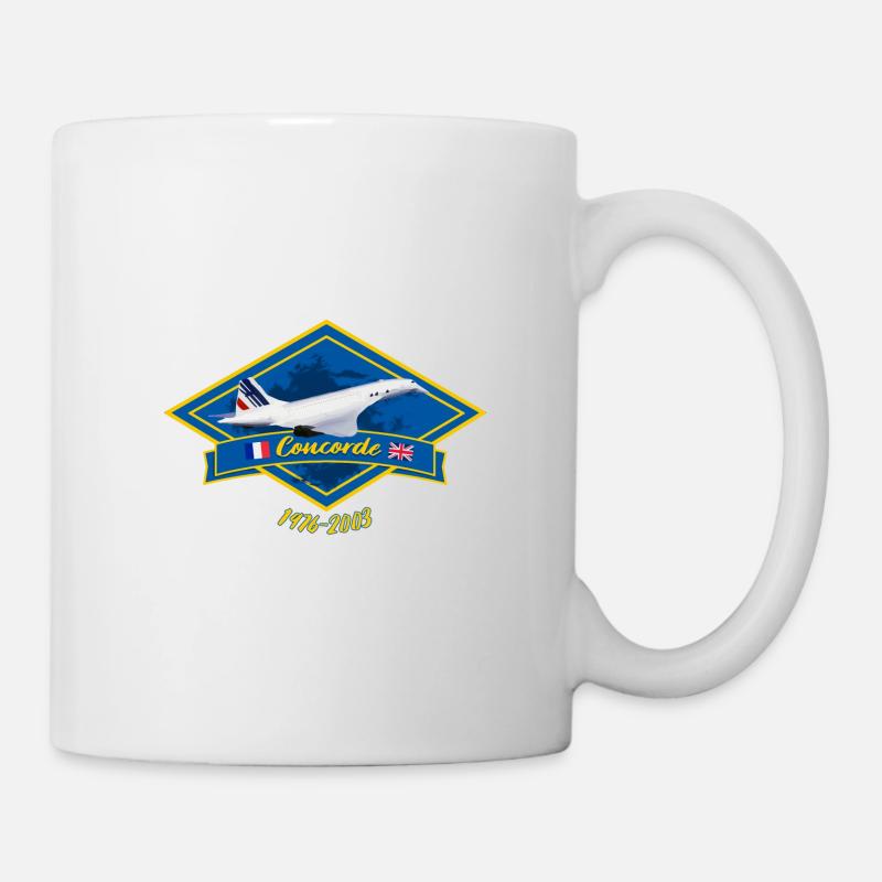 Concorde - Tasse - Weiß