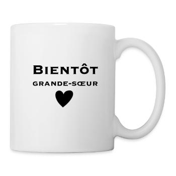Bientôt grande-sœur - Mug blanc - blanc - Droite