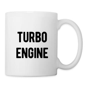 Moteur Turbo - Mug blanc - blanc - Droite