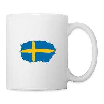 Suède - Mug blanc - blanc - Droite