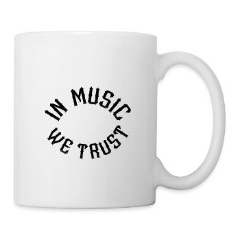 In Music we trust - Tasse - Weiß - Rechts