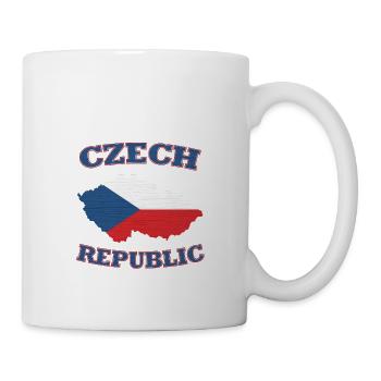 Czech Republik, Tschechien - Tasse - Weiß - Rechts