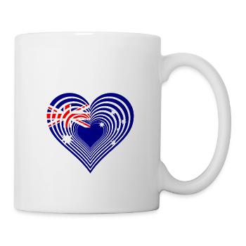 Australien Australia Sidney Melbourne - Tasse - Weiß - Rechts