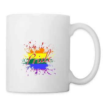 LGBTQ Pride - Tasse - Weiß - Rechts