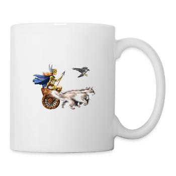 Freya Norse Mythology Goddess - Mug - white - Right