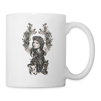Virgo Zodiac - Mug blanc - blanc - Droite